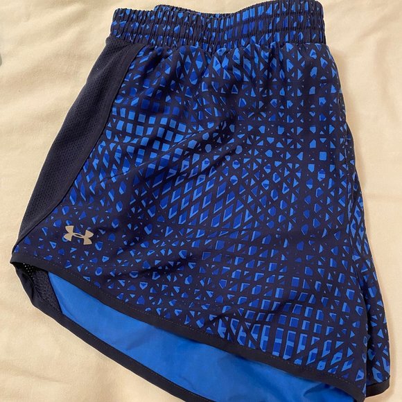 Under Armour Pants - Under Armour Women's Speed Stride Print blue